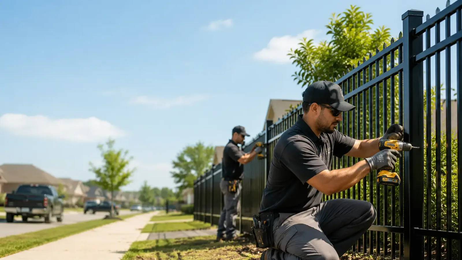 Metal Fence Installation in Pewamo, MI